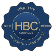 HBC seal Healthy Basement Certificate