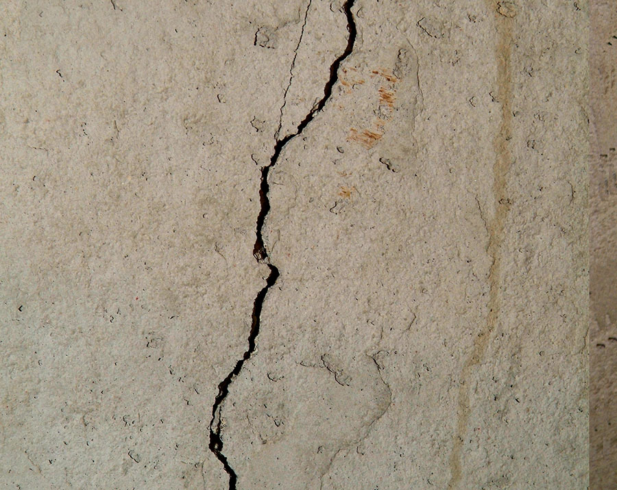 crack basement wall cracks